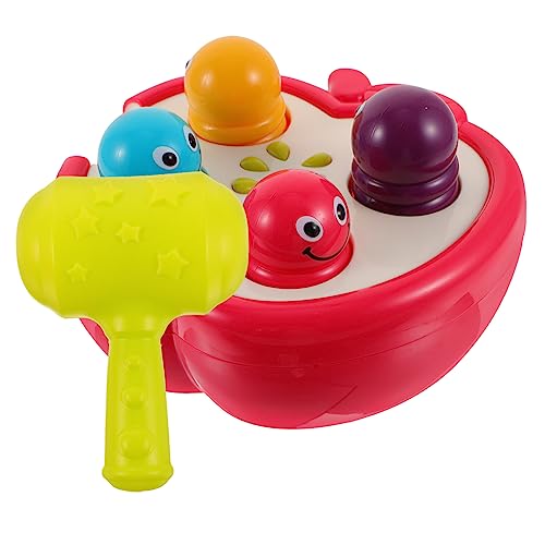 BESTonZON Spielzeug Babyspielzeug Geburt Frühpädagogisches Spielzeug Kinder Hämmerspielzeug Leicht Zu Reinigen Zufällige Farbe von BESTonZON