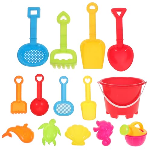 BESTonZON Strand-sandspielzeug Für Kinder Outdoor-spielset 5-teilig Lustiges Robustes Spielzeug Für Jungen Und Mädchen Zufällige Farbe BESTonZON Strand-sandspielzeug Für Kinder Outdoor-spielset 5-teilig Lustiges Robustes Spielzeug Für Jungen Und Mädchen Zufällige Farbe von BESTonZON