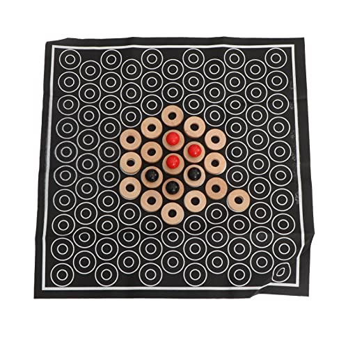 BESTonZON 1 Satz Strategie Schach Two Player Games brettspiele Board gamees denkspiel intelligenzspielzeug Toys for Strategie-Schach- pädagogisches Schachspiel hölzern von BESTonZON