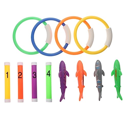 BESTonZON 1 Satz Tauchspielzeug Pädagogisches Kinderspielzeug Bildungsspielzeug Tauchbecken Schwimmendes Schwimmspielzeug Für PVC von BESTonZON