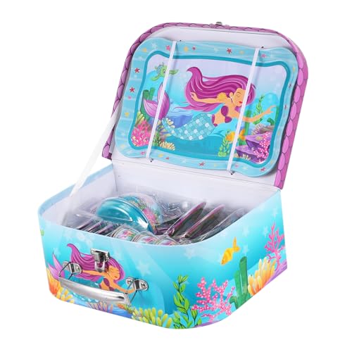 BESTonZON 1 Satz -Teeservice küchenspielzeug für Kitchen Toys for Teeset spielzeuge Meerjungfrau Spielhaus Hausspielzeug Weißblech Colorful BESTonZON 1 Satz -Teeservice küchenspielzeug für Kitchen Toys for Teeset spielzeuge Meerjungfrau Spielhaus Hausspielzeug Weißblech Colorful von BESTonZON