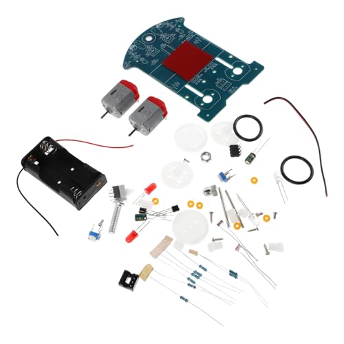 BESTonZON 1 Satz Tracking-Auto-Kit Smart Car Kit Programmierbares Auto Experimentierkasten Robotik Hochleistungsband Lagerregal Spielzeughaus Rattan Vorbau-Lötset Tracking-Auto-Lötset Metall BESTonZON 1 Satz Tracking-Auto-Kit Smart Car Kit Programmierbares Auto Experimentierkasten Robotik Hochleistungsband Lagerregal Spielzeughaus Rattan Vorbau-Lötset Tracking-Auto-Lötset Metall von BESTonZON