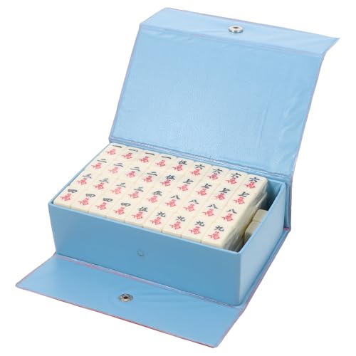 BESTonZON 1 Satz Tragbares Mahjong Reisespielzeug Mini- Reisebrettspiel Mini-Mahjong-Spiel Zahlenspielzeug Puzzle Reisen Original Karte Desktop- Colorful Melamin BESTonZON 1 Satz Tragbares Mahjong Reisespielzeug Mini- Reisebrettspiel Mini-Mahjong-Spiel Zahlenspielzeug Puzzle Reisen Original Karte Desktop- Colorful Melamin von BESTonZON