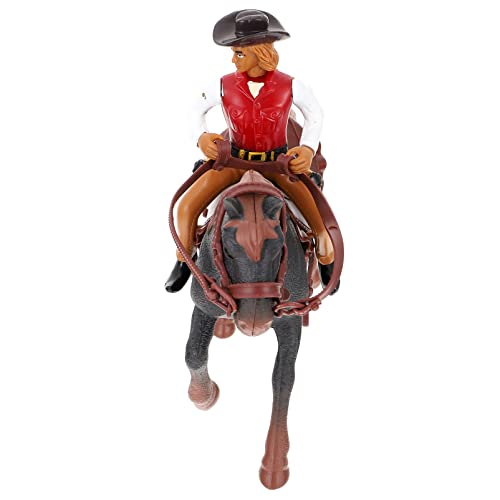 BESTonZON 1 Satz Western-Cowboy-Modell Lernspielzeug Für Pferdemodell Nachahmungsmodell Nachahmung Von Pferdedekor Imitiertes Dekoratives Pferdedekor Abs Black BESTonZON 1 Satz Western-Cowboy-Modell Lernspielzeug Für Pferdemodell Nachahmungsmodell Nachahmung Von Pferdedekor Imitiertes Dekoratives Pferdedekor Abs Black von BESTonZON