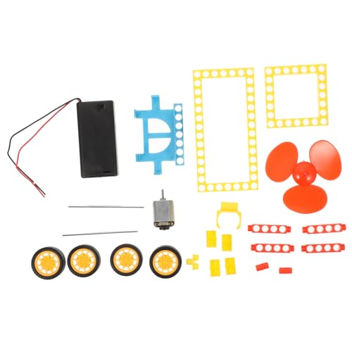 BESTonZON 1 Satz Windmühle Kits Für Den Naturwissenschaftlichen Unterricht Wissenschaftliches Lernspielzeug Für Zusammenbauen Kinderstammspielzeug Kunststoff von BESTonZON
