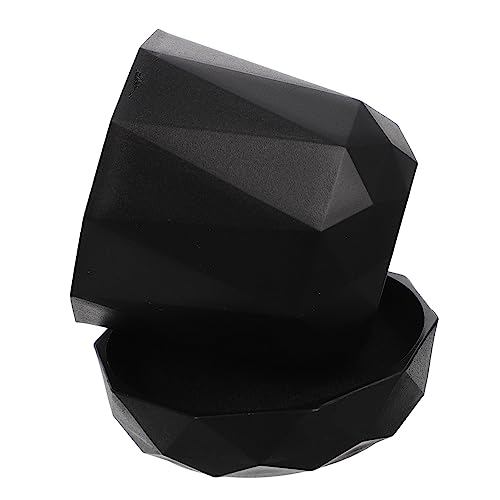 BESTonZON 1 Satz Würfelbecher Spiel Würfelhalter Tragbare Tasse Jumbo Würfel Schütteln Halter Würfel Kompakte Becher Zubehör Für Partyunterhaltung Würfelbehälter Barzubehör Black Abs von BESTonZON