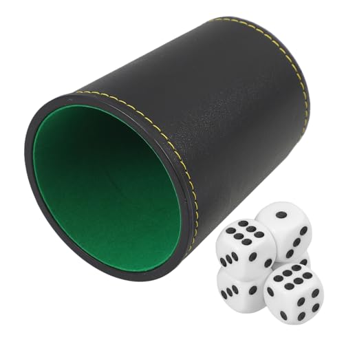 BESTonZON Spielwürfelbecher Ktv-würfelbecher Partygeschenk Tischwürfel-Shake-Becher 1 Satz -aufbewahrungsbecher Für Bar/Party/Reise von BESTonZON