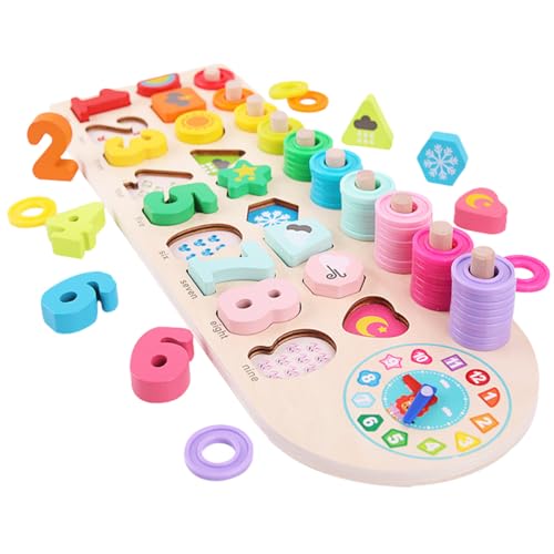 BESTonZON 1 Satz Zahlenpuzzle-Blöcke Puzzle- aus Holz pädagogisches für Frühpädagogisches Puzzlebrett für Zahlenpuzzle- hölzern BESTonZON 1 Satz Zahlenpuzzle-Blöcke Puzzle- aus Holz pädagogisches für Frühpädagogisches Puzzlebrett für Zahlenpuzzle- hölzern von BESTonZON