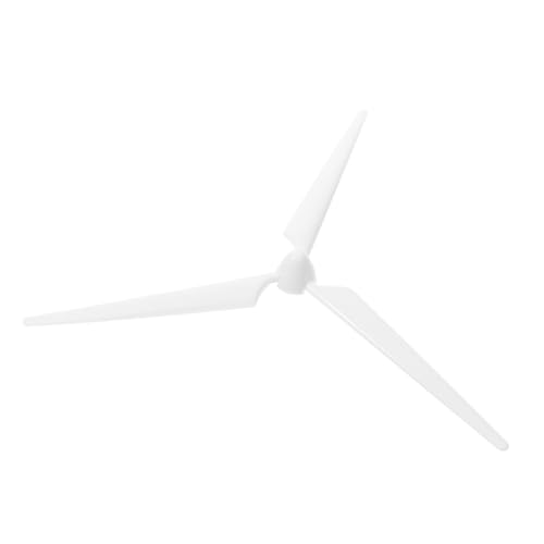 BESTonZON 1 Satz Zubehör für Windmühlenblätter Spiral- Bausatz Solar- Globen Handheld-Drohne experimente Experiment Lehrstütze Solarwindmühle für Plastik Weiß von BESTonZON