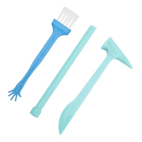 BESTonZON Edelstein-jagdhammer Meißel Bürsten-Set Für Kinder Pädagogische Archäologische Ausgrabungswerkzeuge Für Kinder 3-teiliges Werkzeugset von BESTonZON