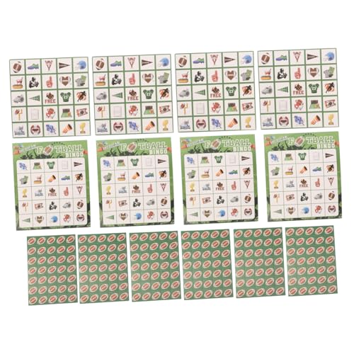 BESTonZON Interaktive Fußball-Party-Dekorationen Rugby-Spielkarten-Set Papier-Party-Spiel-zubehör Für Feiern BESTonZON Interaktive Fußball-Party-Dekorationen Rugby-Spielkarten-Set Papier-Party-Spiel-zubehör Für Feiern von BESTonZON