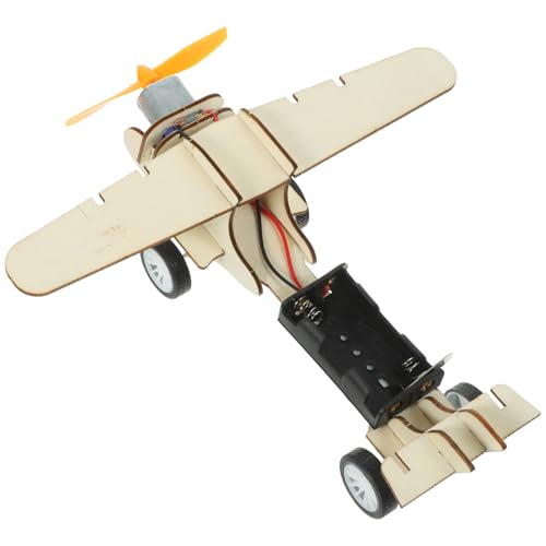 BESTonZON 1 Satz experimentierkasten Wissenschaft experimente Physik experimente Roboter -Tablet Elektroflugzeug Holzbausatz wissenschaftliches hölzern Brown BESTonZON 1 Satz experimentierkasten Wissenschaft experimente Physik experimente Roboter -Tablet Elektroflugzeug Holzbausatz wissenschaftliches hölzern Brown von BESTonZON