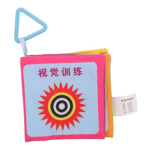 BESTonZON 1 Satz für die frühe Alphabetisierung entwicklung babyspielzeug Babyentwicklung Toy Stoffbuch Buch aus weichem Stoff sensorisches von BESTonZON