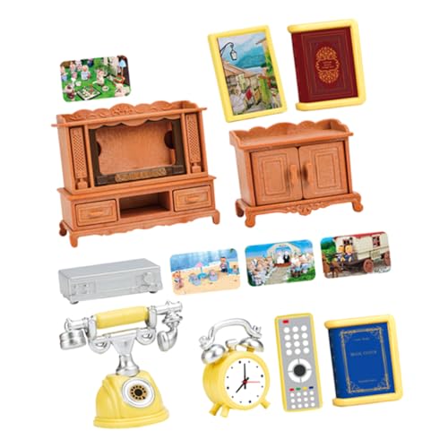 BESTonZON 1 Satz für kinderspielzeug miniaturhaus kinderknallzeug spielzeuge Puppenzubehör klein Schminkspiegel für Minipuppen Miniaturmöbel schmücken Plastik Orange BESTonZON 1 Satz für kinderspielzeug miniaturhaus kinderknallzeug spielzeuge Puppenzubehör klein Schminkspiegel für Minipuppen Miniaturmöbel schmücken Plastik Orange von BESTonZON
