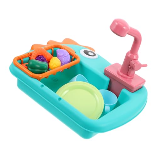 BESTonZON 1 Satz geschirrspüler für Spiel sinken Babyprodukte tun so Nicht anfassen gefüllte Eier Kindereier mini spülmaschine küche Geschirr spülen Kinderküche Plastik von BESTonZON
