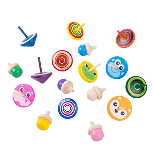 BESTonZON 1 Satz hölzerner Kreisel für kinderspielzeug Toys for Boys für Boy Toys spielzeuge kreatives Holzspielzeug rotierendes von BESTonZON