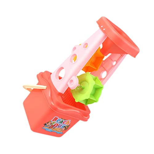 BESTonZON 1 Satz sandspielzeug strandspielzeug sandspielzeug Strand Sandeimer sandkistenspielzeugset Sanduhr Schaufel Orange von BESTonZON