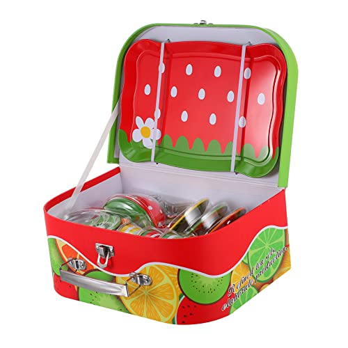 BESTonZON 1 Satz -teeservice Hausspielzeug Obstspielhaus Karton Colorful von BESTonZON