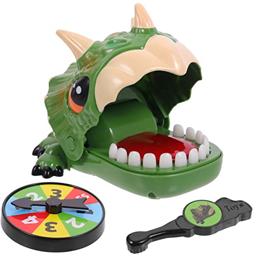 BESTonZON 1 Satz zum Fingerbeißen Dinosaurier-Geburtstagsdekoration Krokodil Partner kinderspielzeug lustiges kniffliges beißendes Fingerspiel Plastik Green BESTonZON 1 Satz zum Fingerbeißen Dinosaurier-Geburtstagsdekoration Krokodil Partner kinderspielzeug lustiges kniffliges beißendes Fingerspiel Plastik Green von BESTonZON