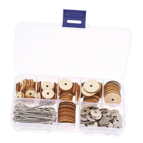 BESTonZON 1 Schachtel Bewegliche Holz Puppengelenke mit Splinten für DIY Puppen und Bärenherstellung Langlebige Mechanische Verbinder für und Vielseitige Handwerksprojekte BESTonZON 1 Schachtel Bewegliche Holz Puppengelenke mit Splinten für DIY Puppen und Bärenherstellung Langlebige Mechanische Verbinder für und Vielseitige Handwerksprojekte von BESTonZON