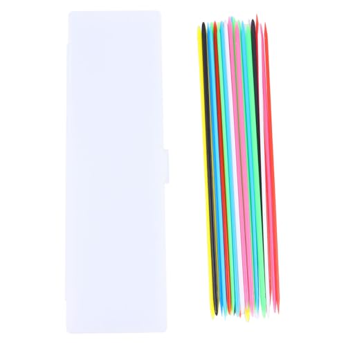 BESTonZON 1 Schachtel Bunte Spielstäbe für Interaktives Zählspielzeug Set Kreativität und Logischen Denkfähigkeiten für Eltern und Einfache Aufbewahrung im Koffer BESTonZON 1 Schachtel Bunte Spielstäbe für Interaktives Zählspielzeug Set Kreativität und Logischen Denkfähigkeiten für Eltern und Einfache Aufbewahrung im Koffer von BESTonZON