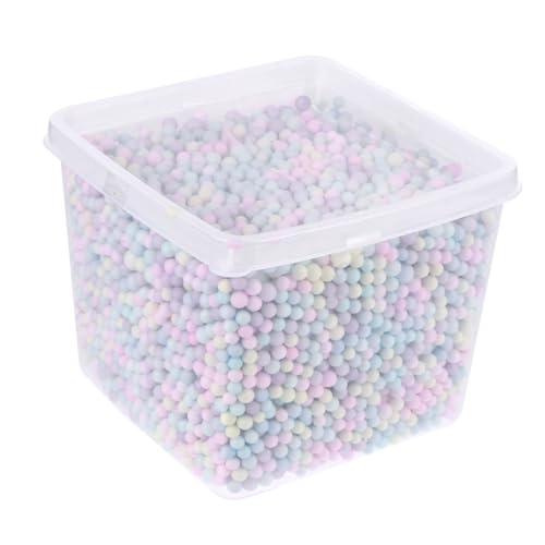 BESTonZON 1 Schachtel DIY Bunte Füllkugeln für Bastelbedarf und Dekoration mit Farbenfrohen Styroporkugeln als Füllmaterial für Geschenkboxen DIY Schmuck und Partydeko BESTonZON 1 Schachtel DIY Bunte Füllkugeln für Bastelbedarf und Dekoration mit Farbenfrohen Styroporkugeln als Füllmaterial für Geschenkboxen DIY Schmuck und Partydeko von BESTonZON