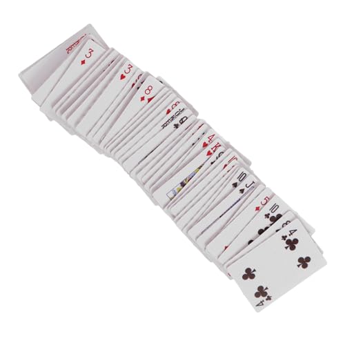 BESTonZON 1 Schachtel Puppenhaus Kartenspiel Papier Mini Karten Robust Langlebig Interaktiv Spiel Zubehör für Modellbau und Partygeschenke BESTonZON 1 Schachtel Puppenhaus Kartenspiel Papier Mini Karten Robust Langlebig Interaktiv Spiel Zubehör für Modellbau und Partygeschenke von BESTonZON
