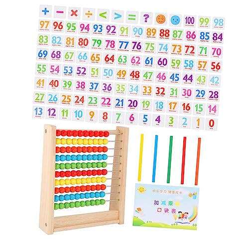 BESTonZON 1 Set Abakus Berechnung Werkzeuge Kinderspielzeug Werkzeuge Für Für Kleinkinder Kleinkind Werkzeuge Mathe Berechnungsspiel Lernwerkzeuge Mathe Lernwerkzeuge Holz BESTonZON 1 Set Abakus Berechnung Werkzeuge Kinderspielzeug Werkzeuge Für Für Kleinkinder Kleinkind Werkzeuge Mathe Berechnungsspiel Lernwerkzeuge Mathe Lernwerkzeuge Holz von BESTonZON
