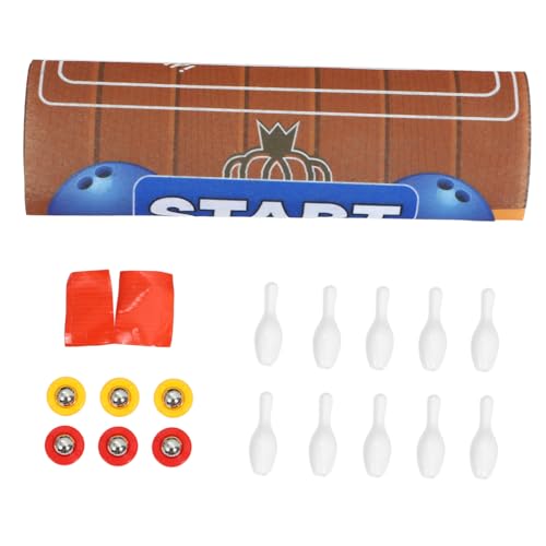 BESTonZON 1 Set Bowling Brettspiel Spielgerät Ballons Aufblasbares Bowling Desktop Spiele Kinderspielzeug Poolbälle Gadgets Jumbo Seifenblasenmaschine Bowlingkugel Werfen Kinderspielzeug von BESTonZON