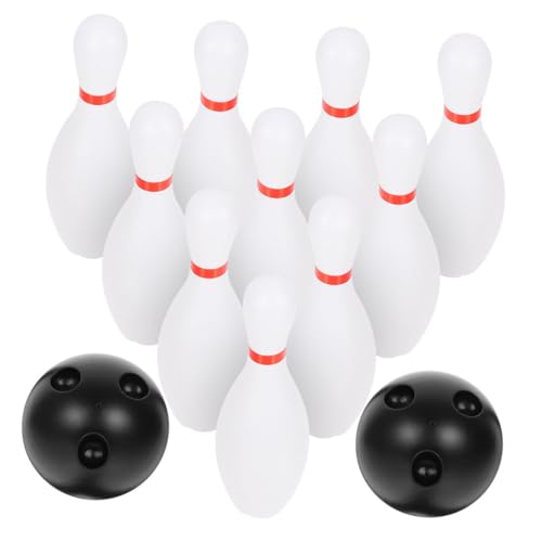 BESTonZON 1 Set Bowling Set Für Indoor Spiele Outdoor Bowling Sportspiel Bowling Interessantes Bowling Kinderspielzeug Bowling Spiel Für Kunststoff von BESTonZON