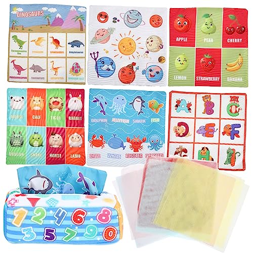BESTonZON 1 Set-Box Montessori- Sensorisches Neugeborenes Krabbelndes Babyspielzeug Kinderspielzeug Kleinkindspielzeug Säuglingsspielzeug Polyesterfaser BESTonZON 1 Set-Box Montessori- Sensorisches Neugeborenes Krabbelndes Babyspielzeug Kinderspielzeug Kleinkindspielzeug Säuglingsspielzeug Polyesterfaser von BESTonZON