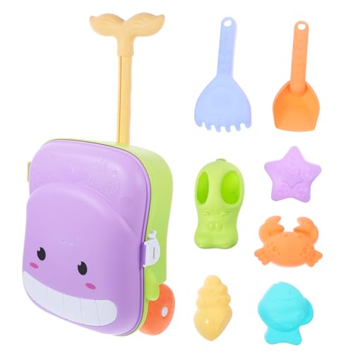 BESTonZON 1 Set-Box Trolley- Werkzeug Badewannenspielzeug Badespielzeug Sand Graben Babyparty- Strandspielzeug Sandspielzeug Violett Plastik BESTonZON 1 Set-Box Trolley- Werkzeug Badewannenspielzeug Badespielzeug Sand Graben Babyparty- Strandspielzeug Sandspielzeug Violett Plastik von BESTonZON