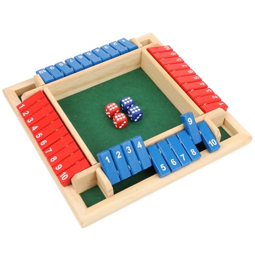 BESTonZON 1 Set Brettspiel Mini Holzbrett Würfelspiel Versammlungsspiel Requisite Lernspielzeug Partyspiel Requisite Lustiges Holzspiel Requisite Holzwürfelspiel Mit Zahlen BESTonZON 1 Set Brettspiel Mini Holzbrett Würfelspiel Versammlungsspiel Requisite Lernspielzeug Partyspiel Requisite Lustiges Holzspiel Requisite Holzwürfelspiel Mit Zahlen von BESTonZON