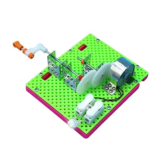 BESTonZON 1 Set DIY Handgenerator Pädagogische Wissenschaft Spielzeug Wissenschaftliches Experiment Spielzeug von BESTonZON