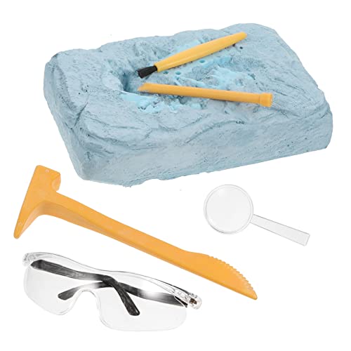 BESTonZON 1 Set Dinosaurier Archäologie Skelett Blaze Dinosaurier Ausgrabungs Kits Pädagogisches Grab Kit Ausgraben Graben Für Grabwerkzeug Gips Blau BESTonZON 1 Set Dinosaurier Archäologie Skelett Blaze Dinosaurier Ausgrabungs Kits Pädagogisches Grab Kit Ausgraben Graben Für Grabwerkzeug Gips Blau von BESTonZON