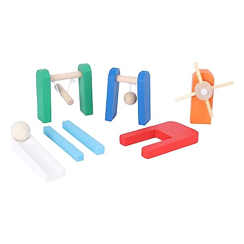 BESTonZON 1 Set Domino Mechanismus Kinderspielzeug Domino Blöcke Spielspielzeug Domino Blöcke Domino Blöcke Blöcke Interessantes Kinderspielzeug Lustiges Kinderspielzeug von BESTonZON