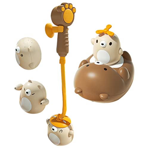 BESTonZON 1 Set Entzückender Bärenmuster Duschspielzeug Badebad Schwimmend Bären Spielzeug Badezimmer Badezimmer Verstellbares Sprinklerspielzeug BESTonZON 1 Set Entzückender Bärenmuster Duschspielzeug Badebad Schwimmend Bären Spielzeug Badezimmer Badezimmer Verstellbares Sprinklerspielzeug von BESTonZON