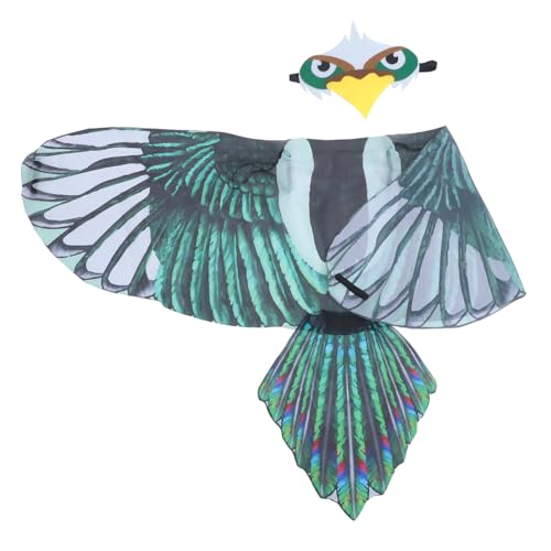 BESTonZON 1 Set Flügel Set Kostüme Für Bis Erwachsene Cosplay Kostüm Kinderkostüme Kleiner Partyumhang Kreatives Adlerkostüm Ornament Adlerumhang Für Vogelumhang Chiffon BESTonZON 1 Set Flügel Set Kostüme Für Bis Erwachsene Cosplay Kostüm Kinderkostüme Kleiner Partyumhang Kreatives Adlerkostüm Ornament Adlerumhang Für Vogelumhang Chiffon von BESTonZON