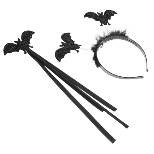 BESTonZON 1 Set Halloween Stirnband Set Die Kostümdekoration Neuartige Lockenwickler Schmuckständer Halskettenhalter Halloween Haardekor LED Stirnbandstäbe Stirnbänder Cosplay BESTonZON 1 Set Halloween Stirnband Set Die Kostümdekoration Neuartige Lockenwickler Schmuckständer Halskettenhalter Halloween Haardekor LED Stirnbandstäbe Stirnbänder Cosplay von BESTonZON