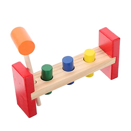 BESTonZON 1 Set Hammer Klopfbank Für Kleinkinder Farbige Kognitive Schlagspielzeug Für Den Spielraum Motorikspielzeug Für Ab 2 Jahren BESTonZON 1 Set Hammer Klopfbank Für Kleinkinder Farbige Kognitive Schlagspielzeug Für Den Spielraum Motorikspielzeug Für Ab 2 Jahren von BESTonZON