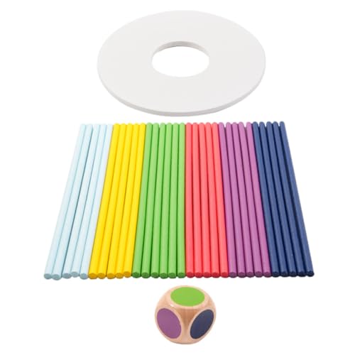 BESTonZON 1 Set Holzspielzeug Balancierstäbe Für Motorikspielzeug Zur Der Feinmotorik Und Kreativen Spielentwicklung Ideales Lernspielzeug Für Vorschulkinder BESTonZON 1 Set Holzspielzeug Balancierstäbe Für Motorikspielzeug Zur Der Feinmotorik Und Kreativen Spielentwicklung Ideales Lernspielzeug Für Vorschulkinder von BESTonZON