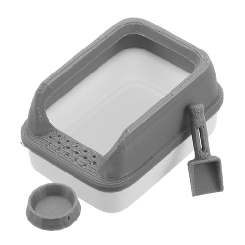 BESTonZON Realistisches 1:12 Katzentoiletten-Schaufel-Set Modernes Puppenhaus-Haustier- -Accessoire BESTonZON Realistisches 1:12 Katzentoiletten-Schaufel-Set Modernes Puppenhaus-Haustier- -Accessoire von BESTonZON