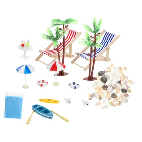 BESTonZON Strandset Aus Kunstharz Im 18-Stil Für Puppenhaus Mini-landschaftsornament Strandspielzeug Kunstharz-bastelset BESTonZON Strandset Aus Kunstharz Im 18-Stil Für Puppenhaus Mini-landschaftsornament Strandspielzeug Kunstharz-bastelset von BESTonZON