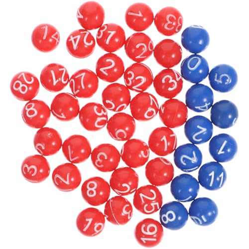 BESTonZON 1 Set Lotterieautomatenball Kunststoff Lotteriebälle Zahlen 1-100 Haustiere Spielzeug bunte Bälle Kunststoff Ball Requisiten nummeriert Mini BESTonZON 1 Set Lotterieautomatenball Kunststoff Lotteriebälle Zahlen 1-100 Haustiere Spielzeug bunte Bälle Kunststoff Ball Requisiten nummeriert Mini von BESTonZON