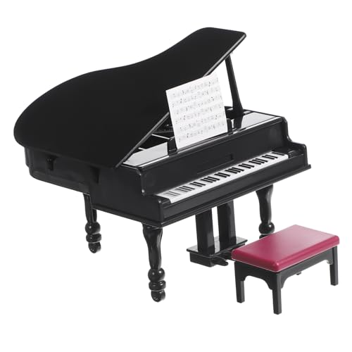 BESTonZON Hocker Für Puppenhaus Realistisches Miniatur-Musikinstrument Dekoratives Spielzeug von BESTonZON