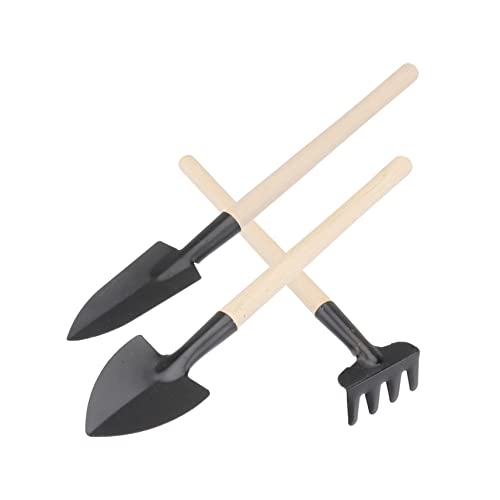 BESTonZON 1 Set Mini Werkzeugset Sukkulenten Werkzeuge Mini Garten Handwerkzeuge Miniatur Hauszubehör Mini Hauszubehör Mini Garten Werkzeugset Mini Landwirtschaftswerkzeuge von BESTonZON