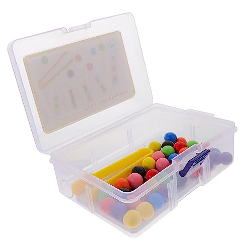 BESTonZON Pädagogisches Lernspielzeug-Set Für Kleinkinder Perlenerkennung Jungen Und Mädchen Feinmotorik-Spielzeug Für Jungen Und Mädchen von BESTonZON