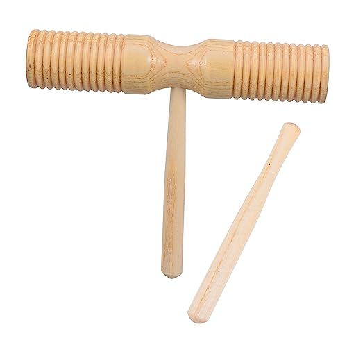 BESTonZON 1 Set Musikinstrument Frühe Lehrmittel Orff Kinderspielzeug Percussion Kindergarten Musikspielzeug Musikalisches Lernspielzeug Frühe Percussion Spielzeuge Aus Holz von BESTonZON