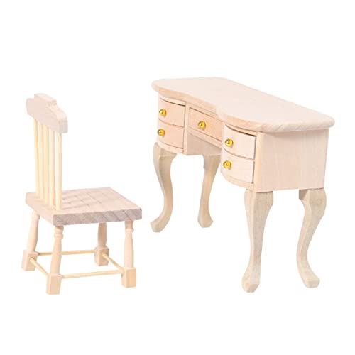 BESTonZON 1satz Miniatur Schreibtischstuhl Dekorative Möbel Für Spielzeughäuser Und Mini-szenen Und Detailreich Gestaltet BESTonZON 1satz Miniatur Schreibtischstuhl Dekorative Möbel Für Spielzeughäuser Und Mini-szenen Und Detailreich Gestaltet von BESTonZON