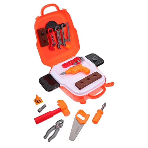 BESTonZON 1 Set Reparaturwerkzeug Rucksack Werkzeuge Für Für Jungen Kinderspielzeug Kinderwerkzeuge Jungenwerkzeuge Simulationsreparaturwerkzeuge Sicheres Kinderreparaturwerkzeug BESTonZON 1 Set Reparaturwerkzeug Rucksack Werkzeuge Für Für Jungen Kinderspielzeug Kinderwerkzeuge Jungenwerkzeuge Simulationsreparaturwerkzeuge Sicheres Kinderreparaturwerkzeug von BESTonZON